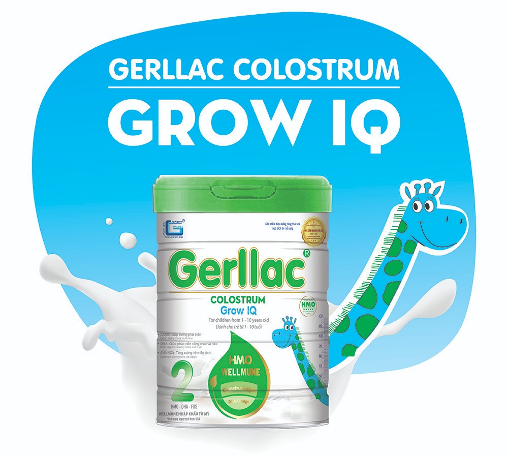 Sữa non Gerllac Grow IQ